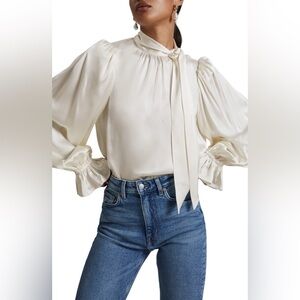 & Other Stories Cream Blouse
